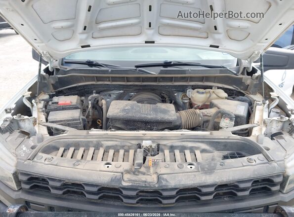 3GCNYAEF4MG177668 2021 CHEVROLET SILVERADO White Rear view