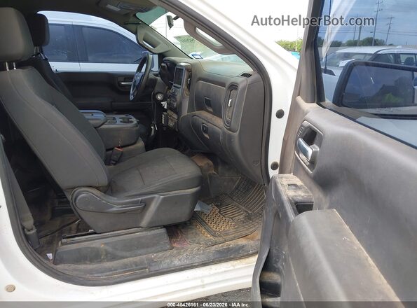 3GCNYAEF4MG177668 2021 CHEVROLET SILVERADO White Front interior view