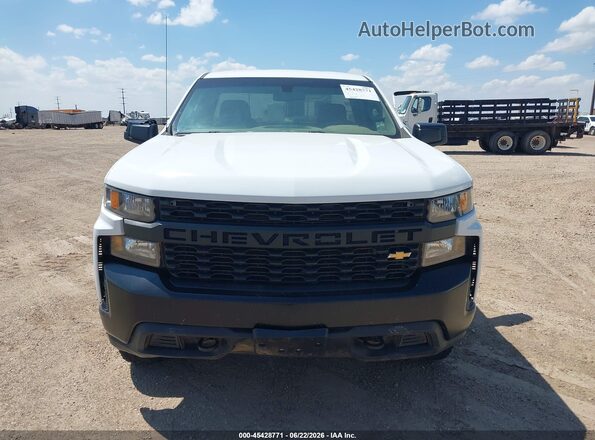 3GCNYAEF7LG126633 2020 CHEVROLET SILVERADO Белый Вид щитка приборов
