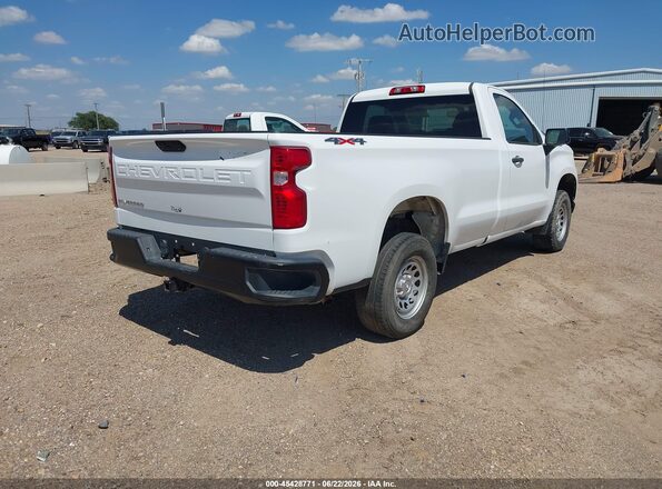 3GCNYAEF7LG126633 2020 CHEVROLET SILVERADO Белый Задняя правая четверть