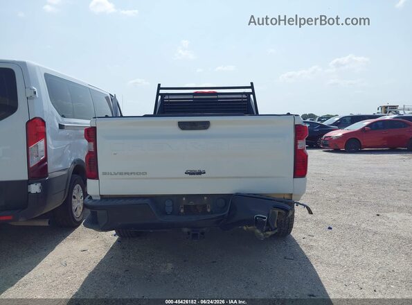 3GCNYAEF8LG134935 2020 CHEVROLET SILVERADO White Դիմացի տեսք
