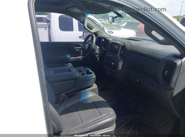 3GCNYAEF8LG134935 2020 CHEVROLET SILVERADO White Սալոնի դիմացի տեսք