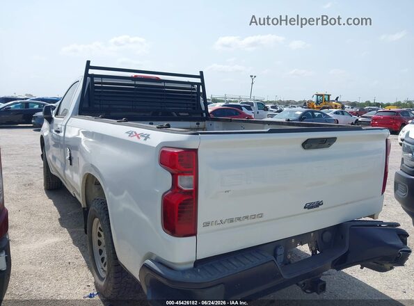 3GCNYAEF8LG134935 2020 CHEVROLET SILVERADO White Հետևի ձախ