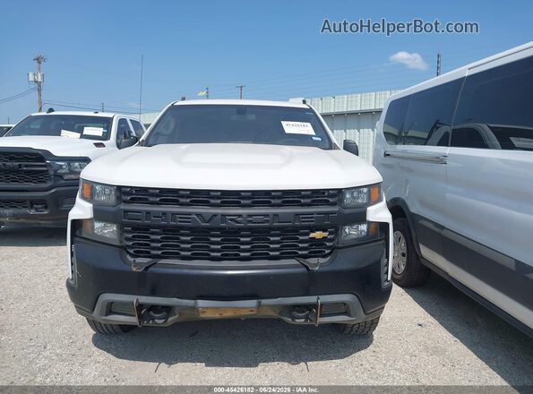 3GCNYAEF8LG134935 2020 CHEVROLET SILVERADO White Սարքավորումների վահանակի տեսք