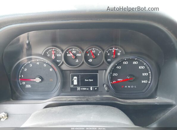 3GCNYAEF9MG179934 2021 CHEVROLET SILVERADO White Передня ліва чверть