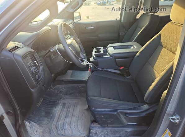 3GCPAAEKXSG347104 2025 CHEVROLET SILVERADO Gray Սալոնի դիմացի տեսք