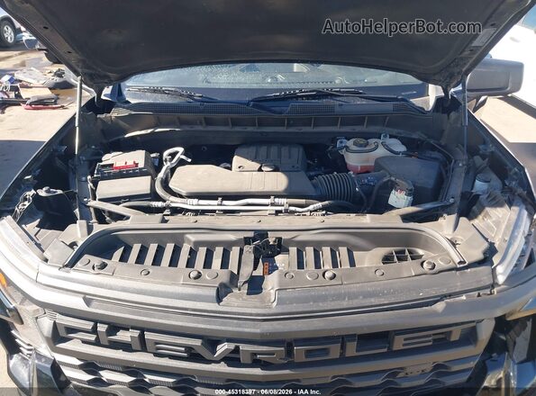3GCPABEK0PG236431 2023 CHEVROLET SILVERADO Черный Вид сзади