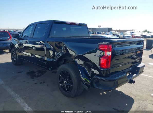 3GCPABEK0PG236431 2023 CHEVROLET SILVERADO Черный Вид спереди