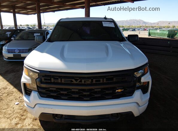 3GCPABEKXNG638051 2022 CHEVROLET SILVERADO White Front view