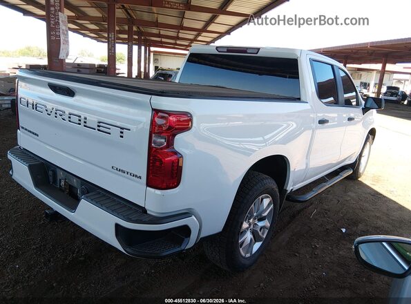 3GCPABEKXNG638051 2022 CHEVROLET SILVERADO White Rear right