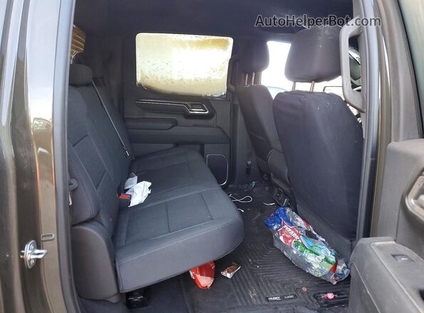 3GCPACE80PG360080 2023 CHEVROLET SILVERADO Brown Rear seats view