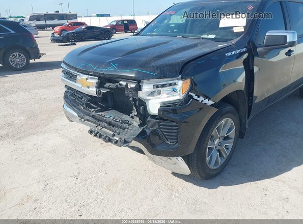 3GCPACED2NG614138 2022 CHEVROLET SILVERADO Black Вид спереду