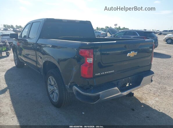 3GCPACED2NG614138 2022 CHEVROLET SILVERADO Black Задня ліва чверть