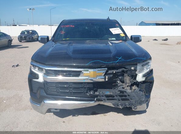 3GCPACED2NG614138 2022 CHEVROLET SILVERADO Black Вид щитка приладів