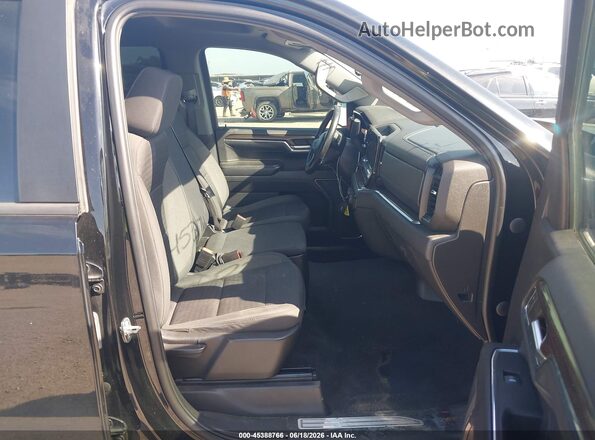 3GCPACED2NG614138 2022 CHEVROLET SILVERADO Black Вид салону спереду
