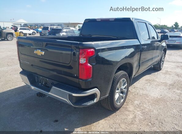 3GCPACED2NG614138 2022 CHEVROLET SILVERADO Black Задня права чверть