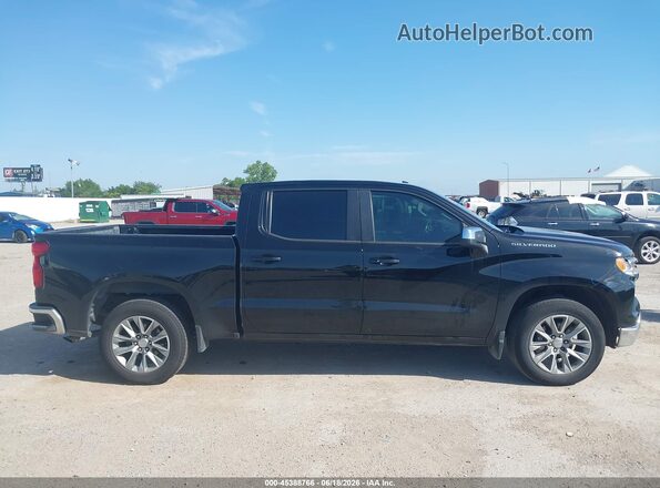 3GCPACED2NG614138 2022 CHEVROLET SILVERADO Black Вид задньої частини салону