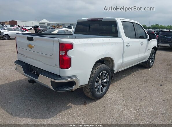3GCPACED3NG611992 2022 CHEVROLET SILVERADO Белый Задняя правая четверть