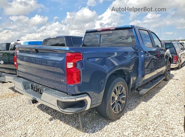 3GCPACED4NG611239 2022 CHEVROLET SILVERADO Blue უკანა მარჯვენა