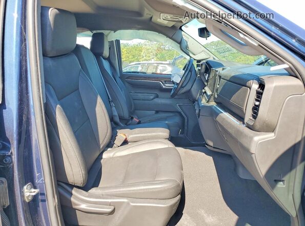 3GCPACED4NG611239 2022 CHEVROLET SILVERADO Blue წინა სალონის ხედი