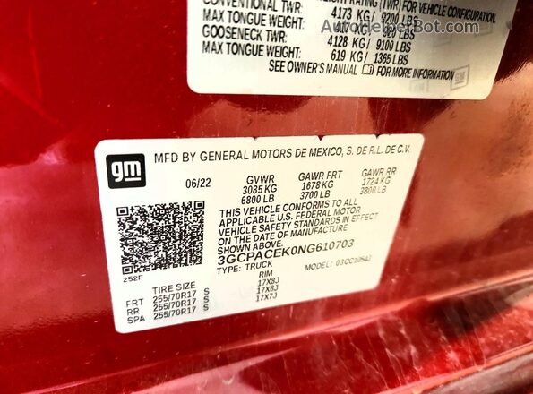3GCPACEK0NG610703 2022 CHEVROLET SILVERADO Red 