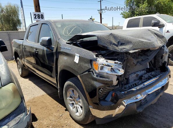 3GCPACEK0PG255633 2023 CHEVROLET SILVERADO Black Передня права чверть