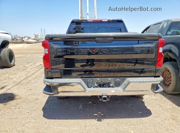 3GCPACEK0PG255633 2023 CHEVROLET SILVERADO Black Вид ззаду