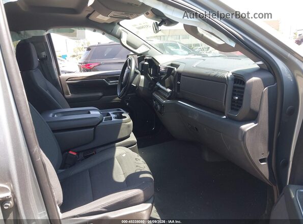 3GCPACEK6PG255782 2023 CHEVROLET SILVERADO Серый Вид салона спереди
