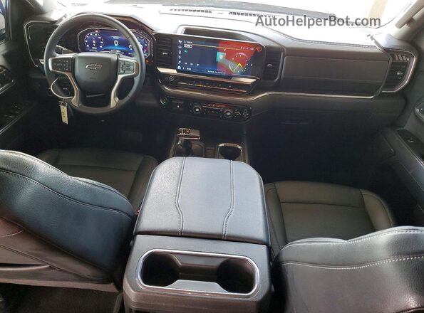 3GCPADE80RG221558 2024 CHEVROLET SILVERADO Red Առջևի վահանակի տեսք