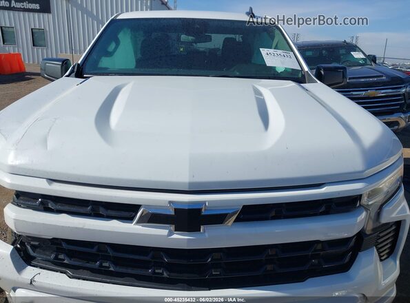 3GCPADEK5SG399533 2025 CHEVROLET SILVERADO White Սալոնի հետևի տեսք