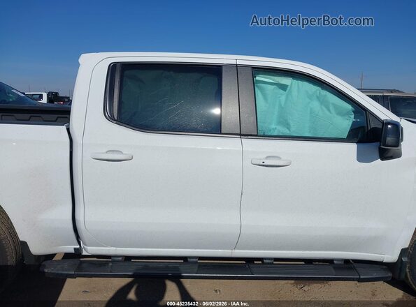 3GCPADEK5SG399533 2025 CHEVROLET SILVERADO White Սալոնի 360 աստիճան տեսք