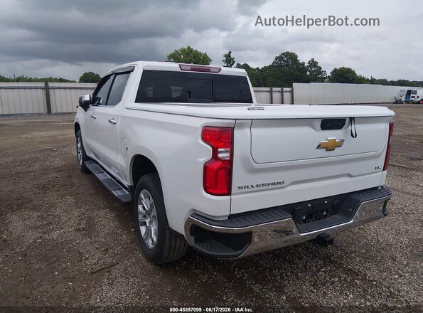 3GCPAEED4SG194521 2025 CHEVROLET SILVERADO White უკანა მარცხენა