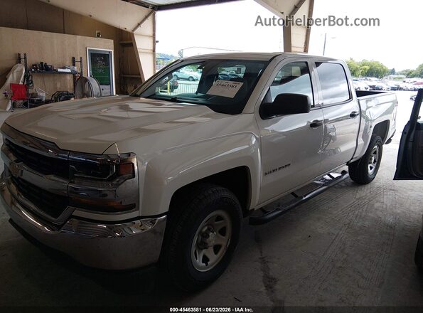 3GCPCNEC5JG585497 2018 CHEVROLET SILVERADO White Առջևի ձախ երեք քառորդ տեսարան