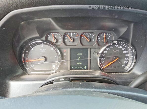 3GCPCNEH4GG161751 2016 CHEVROLET SILVERADO White ხელსაწყოთა პანელის ხედი