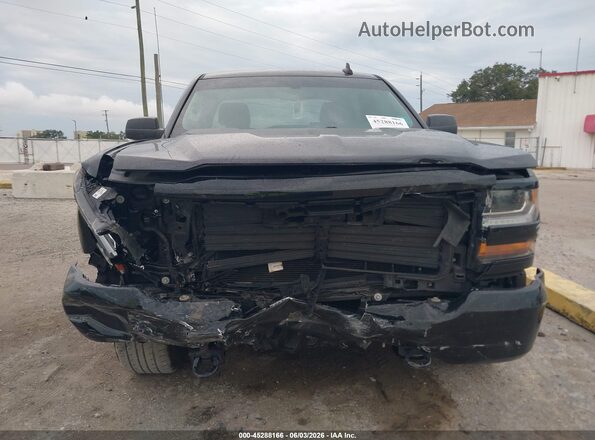 3GCPCPEC5JG440357 2018 CHEVROLET SILVERADO Black Front view