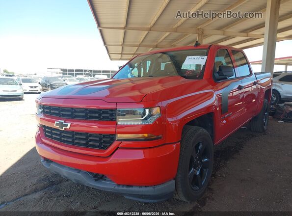 3GCPCPEC7JG269675 2018 CHEVROLET SILVERADO Red Przód lewy