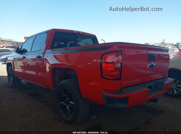 3GCPCPEC7JG269675 2018 CHEVROLET SILVERADO Red Tył lewy