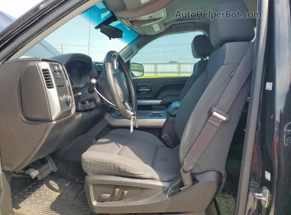 3GCPCREC0GG135000 2016 CHEVROLET SILVERADO Black Вид салону спереду