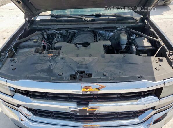 3GCPCREC0GG135000 2016 CHEVROLET SILVERADO Black Вид задньої частини салону