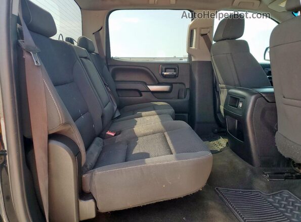 3GCPCREC0GG135000 2016 CHEVROLET SILVERADO Black Вид задніх сидінь