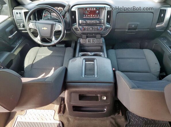 3GCPCREC0GG135000 2016 CHEVROLET SILVERADO Black Вид панелі приладів