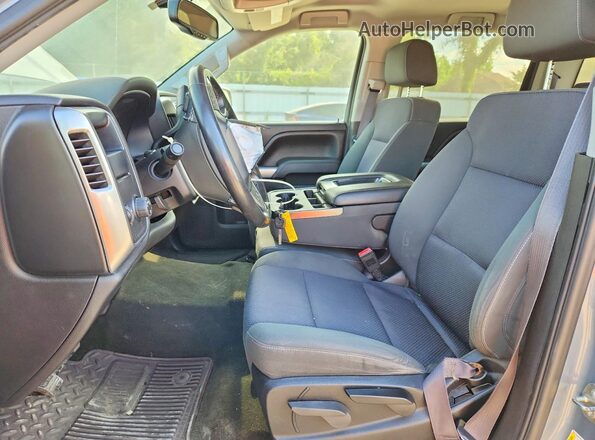 3GCPCREC0GG183273 2016 CHEVROLET SILVERADO Gray წინა სალონის ხედი