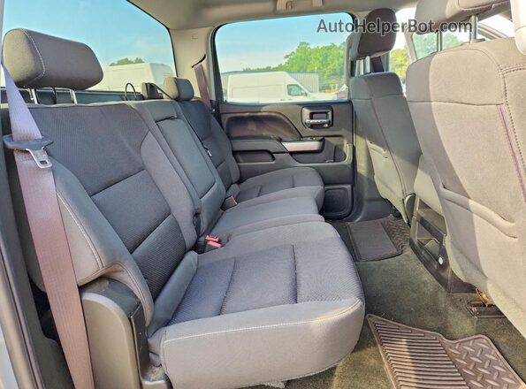 3GCPCREC0GG183273 2016 CHEVROLET SILVERADO Gray უკანა სავარძლების ხედი