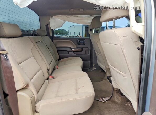 3GCPCREC0HG389582 2017 CHEVROLET SILVERADO Gray უკანა სავარძლების ხედი