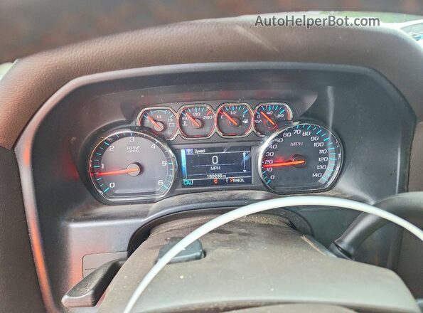 3GCPCREC0HG389582 2017 CHEVROLET SILVERADO Gray ხელსაწყოთა პანელის ხედი