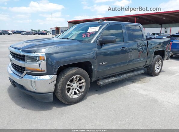 3GCPCREC0JG113568 2018 CHEVROLET SILVERADO Gray Vista tres cuartos delantera izquierda