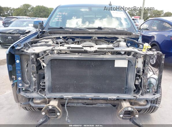 3GCPCREC0JG283056 2018 CHEVROLET SILVERADO Blue Widok z przodu