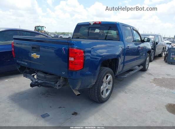 3GCPCREC0JG283056 2018 CHEVROLET SILVERADO Blue Tył prawy