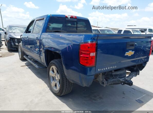 3GCPCREC0JG283056 2018 CHEVROLET SILVERADO Blue Tył lewy