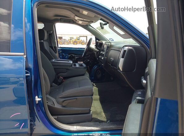 3GCPCREC0JG283056 2018 CHEVROLET SILVERADO Blue Widok wnętrza z przodu